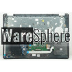 Top Cover Upper Case for Dell Latitude E5450 Palmrest With Smart Card Reader A1412H Black
