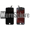 LCD Display and Touch Screen Digitizer Screen Lens Assembly for Iphone 6 Black