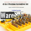 Precision 45 In 1 Electron Torx MIni Magnetic Screwdriver Tool Set Hand Tools Kit Opening Repair Phone Laptop Tools