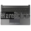 Top Cover Upper Case Palmrest For HP 14-CF DK With Keyboard Touchpad L24818-001 Gray