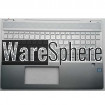 Top Cover Upper Case for HP ENVY X360 15-DR 15M-DR Palmrest With Backlit Keyboard  L53815-001 Sliver US