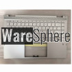 Top Cover Upper Case for HP PAVILION X360 14-DW  With Backlit Keyboard L96519-001 Silver