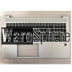 Top Cover Upper Case for HP Probook 15 450 G8 Palmrest WIth Keyboard M21742-001 Silver
