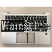 Top Cover Upper Case for HP Probook 13 430 G8 Palmrest WIth Keyboard M24295-001 Silver