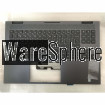 Top Cover Upper Case for HP 15-EN With White Backlit Keyboard M00666-001 Gray