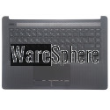 Top Cover Upper Case for HP 14-CM Palmrest with Keyboard Touchpad L23239-251 Black RU