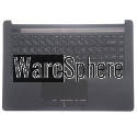 Top Cover Upper Case for HP 14-CM Palmrest with Keyboard TouchpadL23239-171 Black ARA