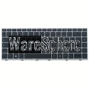 Laptop FR Keyboard for HP EliteBook 840 G5 with Backlit Silver Frame Point