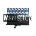 Backlit Keyboard for Apple MacBook Air 13.3 inch A1502 ME864A ME865A ME866A  Late 2013