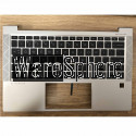 Top Cover Upper Case for HP ELITEBOOK 830 735 G7 Palmrest With Backlit Keyboard M08700-001 US