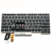 Laptop US Backlit Keyboard for Lenovo Thinkpad T480S E480 L380 E490 01YN340
