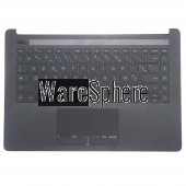 Top Cover Upper Case for HP 14-CM Palmrest with Keyboard Touchpad L23239-051 Black FR