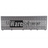 Backlit Keyboard For Dell Inspiron 17 7737 7746 P4G0N Silver US
