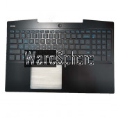 Top Cover Upper Case Blue side for Dell G3 15 3590 With Blue Word nonbacklit Keyboard Palmrest 0P0NG7 P0NG7 Black