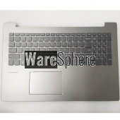 Top Cover Upper Case for Lenovo ideapad 520-15IKB Palmrest with Backlit Keyboard Touchpad with iht e 5CB0N98675 Silver US