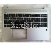 Top Cover Upper Case for HP Probook 15 450 G6 Palmrest L45091-001 Silver