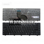 russian Laptop Keyboard for Dell N4010 N4020 M4010R N4030 N5020 N5030 M5030 RU black keyboard
