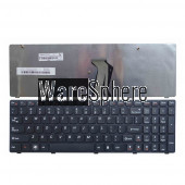 English keyboard For Lenovo G580 Z580 G580A V580A Z580A G585 G585A IDEAPAD Z585 Z585A BLACK US keyboard with frame black 