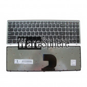 US Keyboard for Lenovo Ideapad Z500 Z500A Z500G P500 P500A US English silver Without Backlit  