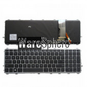 US Laptop Keyboard for HP ENVY 15-j000er 15-j001er 15z-j000 15t-j100 17T-J100 17T-J000 17-j100 15-j000 Backlit Frame 