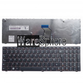 UK Keyboard for Lenovo B575e B580 B580A B590 V580 V580c 570A B570G B575 With Frame Black English 