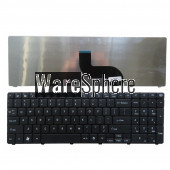 US Laptop Keyboard for Gateway PK130QG1B00 MP-09G33U4-6982W Black  