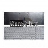 US Keyboard for SONY VAIO E15 SVE15 SVE1511A1E SVE1511A4E SVE1511B1E SVE-15 SVE1511 white 
