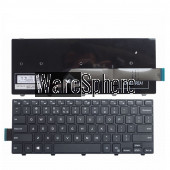 New for Dell Inspiron 14-3000 Serie 3441 3442 3443 3451 3452 3458 3459 5447 Keyboard with Frame US No Backlit English US 