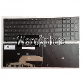 US laptop Keyboard for HP Probook 450 G5 455 G5 470 G5 English Keyboard with Frame black 