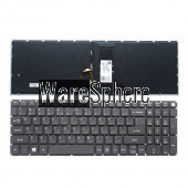 US backlit keyboard for Acer Aspire V3-575 V3-575G V3-575T V3-575TG black 
