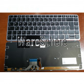 Laptop Brazil Portuguese keyboard for HP for EliteBook Folio 1040 G1 1040 G2 backlit silver 739563-001 