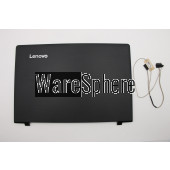 LCD Back Cover for Lenovo ideapad 110-15ISK  5CB0L82905 Black