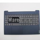 Top Cover Upper Case for Lenovo Ideapad S340-15IWL IIL With nonbacklight Keyboard Touchpad 5CB0S18691 Blue 