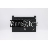 Top Cover Upper Case for Lenovo ThinkPad E14 Gen 2 With Nonbacklit Keyboard Finger Print Hole 5M10Z27295 Black
