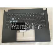 Top Cover Upper Case Palmrest for MSI Air A13V MS-14P1 With Backlie Keyboard 4P1C411 Black