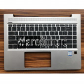 Top Cover Upper Case for HP Probook 440 445 G6 with nonbacklit Keyboard US L44589-001 Sliver