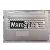 Top Cover Upper Case for HP 17-BY Palmrest With Keyboard Without ODD with PTP Touchpad L92786-DB1 Silver EN/FRCAN