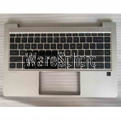 Top Cover Upper Case for HP Probook 440 G8 With BL keyboard and SC 4BX8QTATPD0 Silver