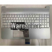 Top Cover Upper Case for HP Pavilion 15-DY With FR Backlight KB  M17185-051  EA0P5006010 Silver