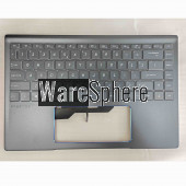 Top Cover Upper Case for MSI Prestige 14 P14 With Backlit Keyboard Blue