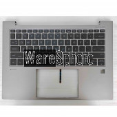 Top Cover Upper Case for HP ZBook Firefly 14 G9 With Backlit KB 6070B2190311 Silver Grey
