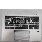 Top Cover Upper Case Palmrest with US nobacklit keyboard for HP EliteBook 840 G9 6070B1965701 Silver
