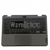 For Lenovo Chromebook 300E Gen3 Palmrest Upper Case w/ Keyboard Touchpad WFC LTE 5M11C94763