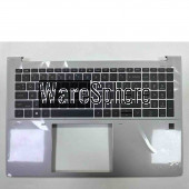 Top Cover Upper Case for HP ZBook Fury 16 G9 / G10 With Backlit Keyboard N19204-001 Silver Grey 