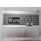 Top Cover Upper Case With keyboard and touchpad for Lenovo IdeaPad Pro-16 2021 NB3029  HQ20721723000  Silver