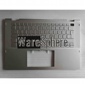  Top Cover Upper Case Palmrest for DELL  Inspiron 5400 5406 2-in-1 With SP Backlit Keyboard 0NWXT3 0JPNMD Silver