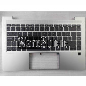  Top Cover Upper Case Palmrest for HP Probook 440 G8  With LTNA Backlit Keyboard And SD No SC 4BX8QTATPC0 Silver