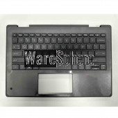  Top Cover Upper Case Palmrest for HP Pro x360 Fortis 11 G9 With Non-Backlit Keyboard With Camera Hole No Stroke N00450-001 Black