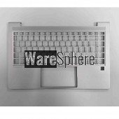  Top Cover Upper Case Palmrest for HP 440 G8 4BX8QTA00D0 Silver