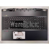 Top Cover Upper Case Palmrest for MSI GE77 MS-17K5 With Keyboard RGB 7K5C412 Black